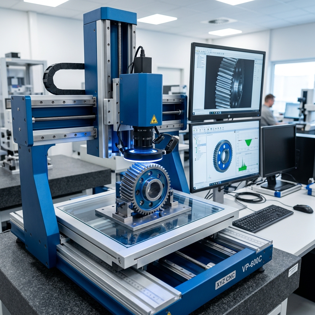 Vision Measuring Machine CNC background